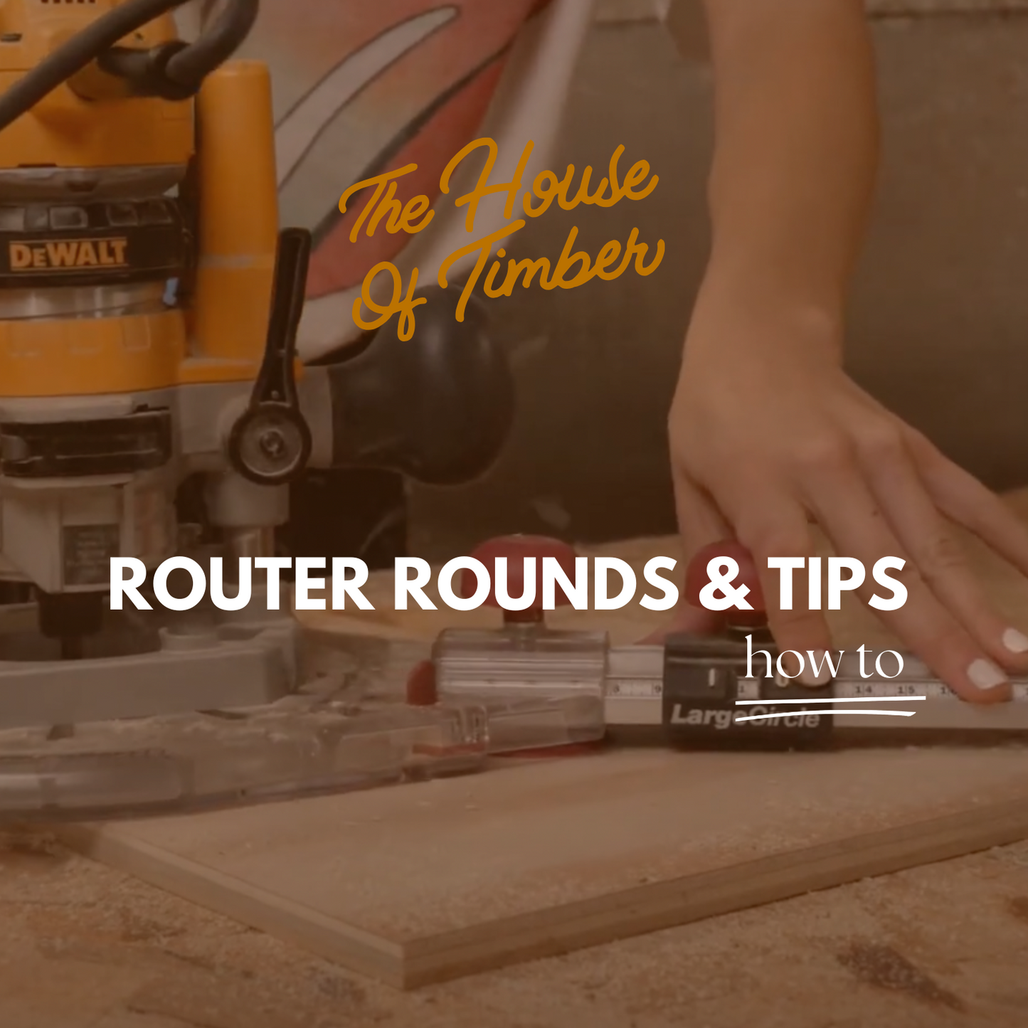 How To: Router Rounds & Edge Banding