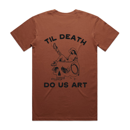 Til Death Do Us Art Unisex Tee