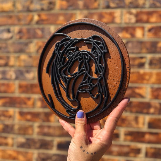 Customizable Outline Pet Portrait