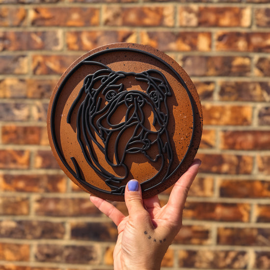 Customizable Outline Pet Portrait