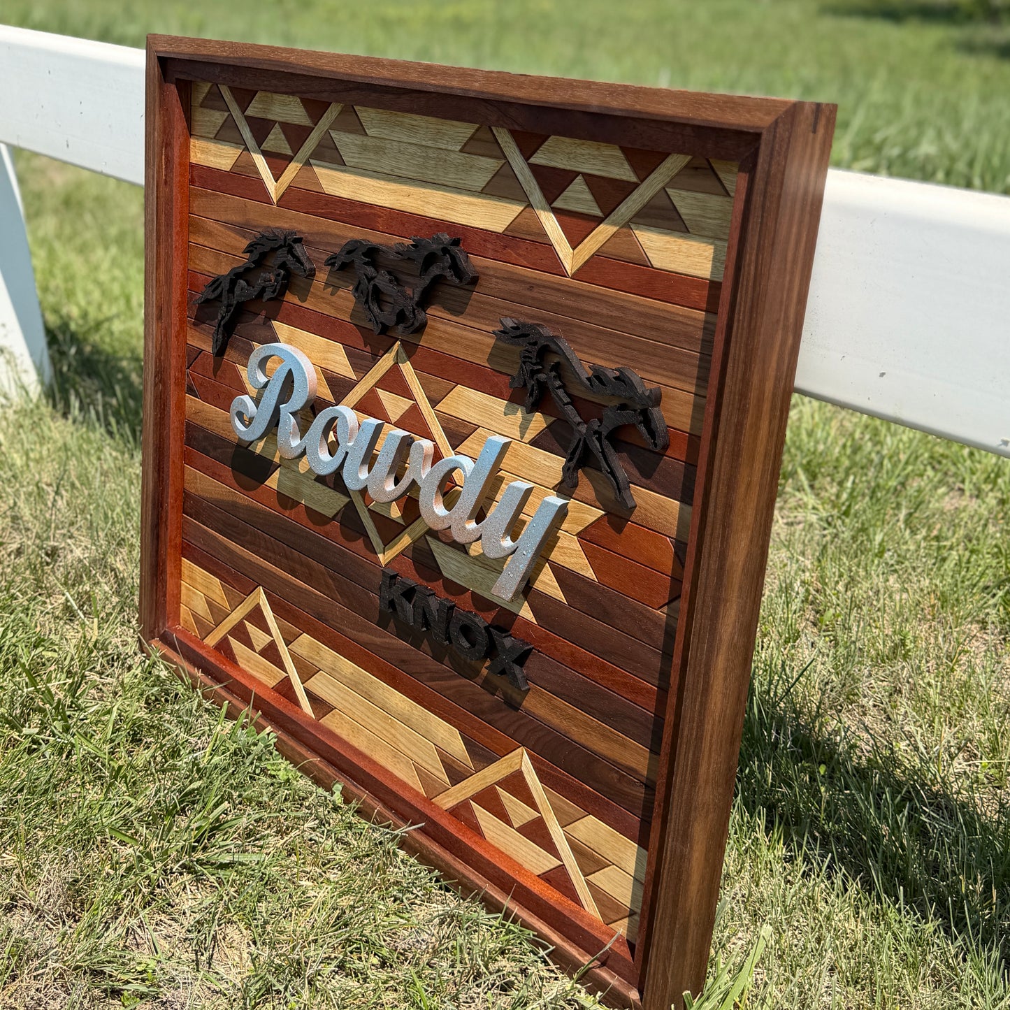 Custom Western Name Sign