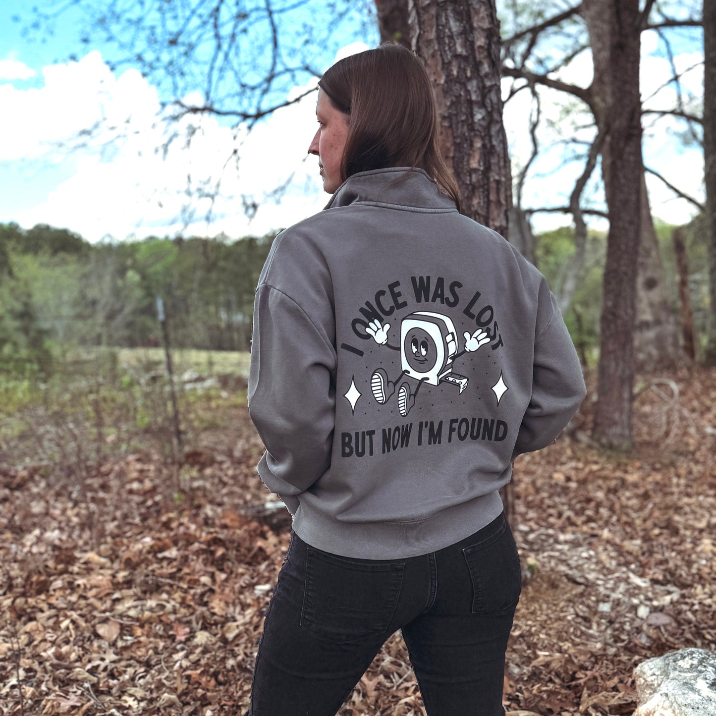 Now I'm Found Women's Quarter Zip