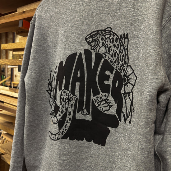 Maker Cat Quarter Zip